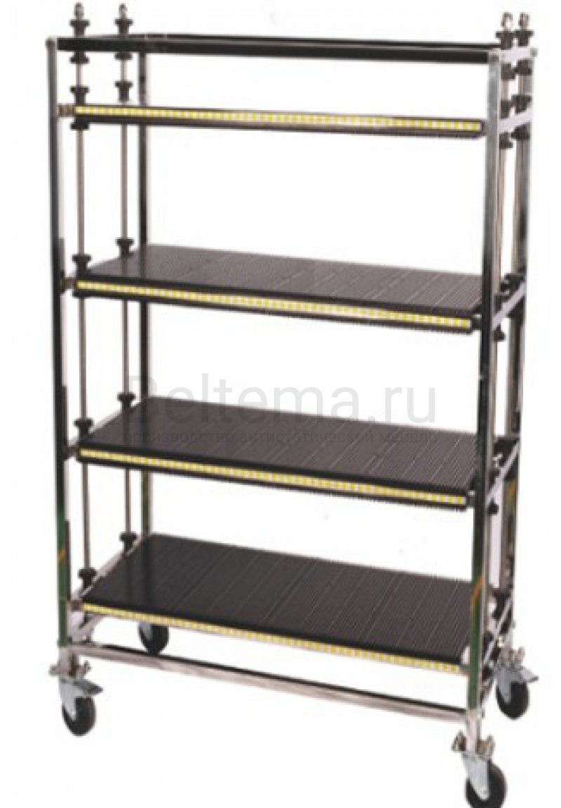 Тележка BELTEMA ТП-2 ESD для печатных плат мобильная подкатная антистатическая